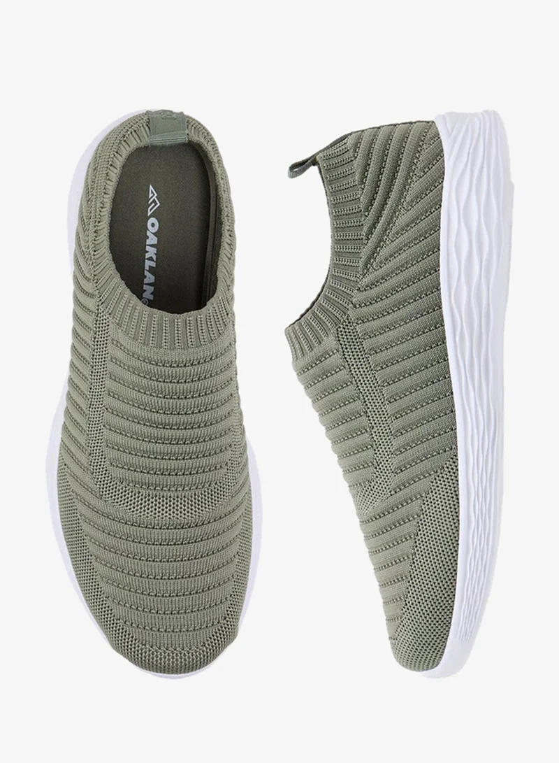 Oaklan by Shoexpress Women's Textured Slip-On Sneakers