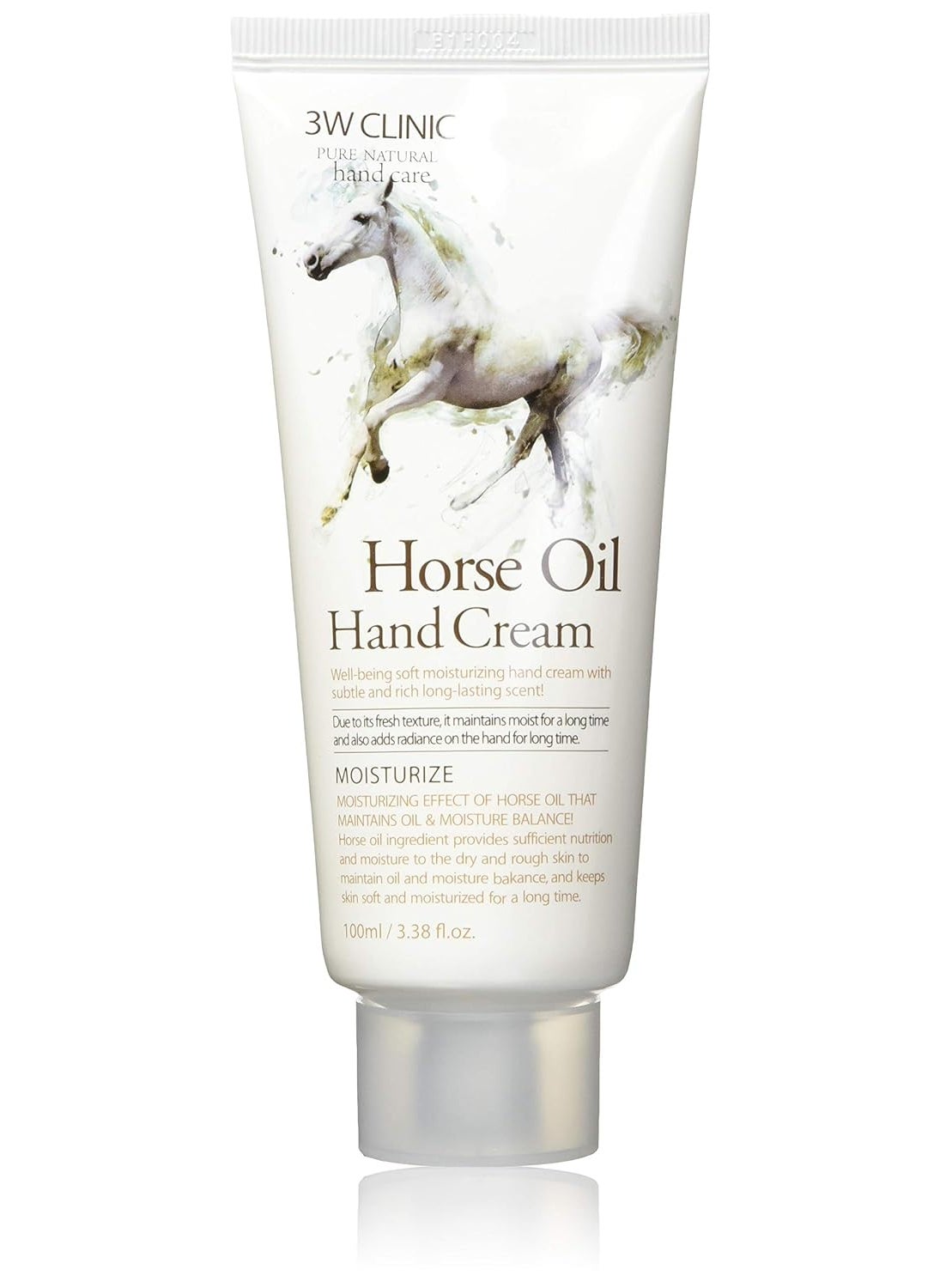 3W CLINIC - 3W Clinic Hand Cream Horse Oil 338 Ounce - Image 1