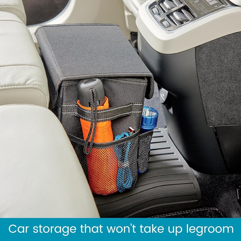 High Road Carganizer Car Storage Organizer with Lid - Multipurpose Small Car Storage Box - Image 4