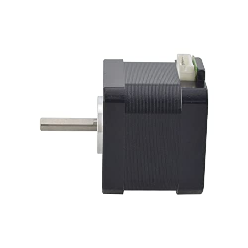 STEPPERONLINE Nema 17 Stepper Motor Bipolar 1.5A 42Ncm 42x42x38mm 1.8deg 4 Wires with 1m Cable and Connector (3 Pack) - Image 3