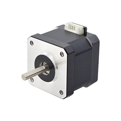 STEPPERONLINE Nema 17 Stepper Motor Bipolar 1.5A 42Ncm 42x42x38mm 1.8deg 4 Wires with 1m Cable and Connector (3 Pack) - Image 2