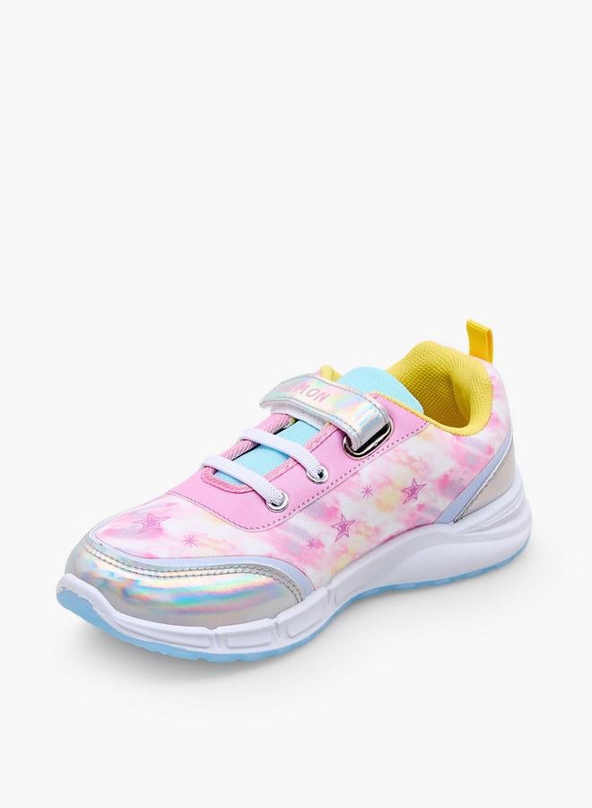 Pokemon Girls Pikachu Print Ankle Sneakers - Image 4