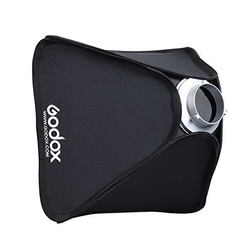 Godox Godox Portable 32"x 32" /80cm x 80cm Studio Lighting Photo Softbox Diffuser Bowens Mount for Studio Flash Strobe + - Image 1