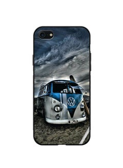 Protective Case Cover For Apple iPhone SE (2022) Mini Bus Design Multicolour