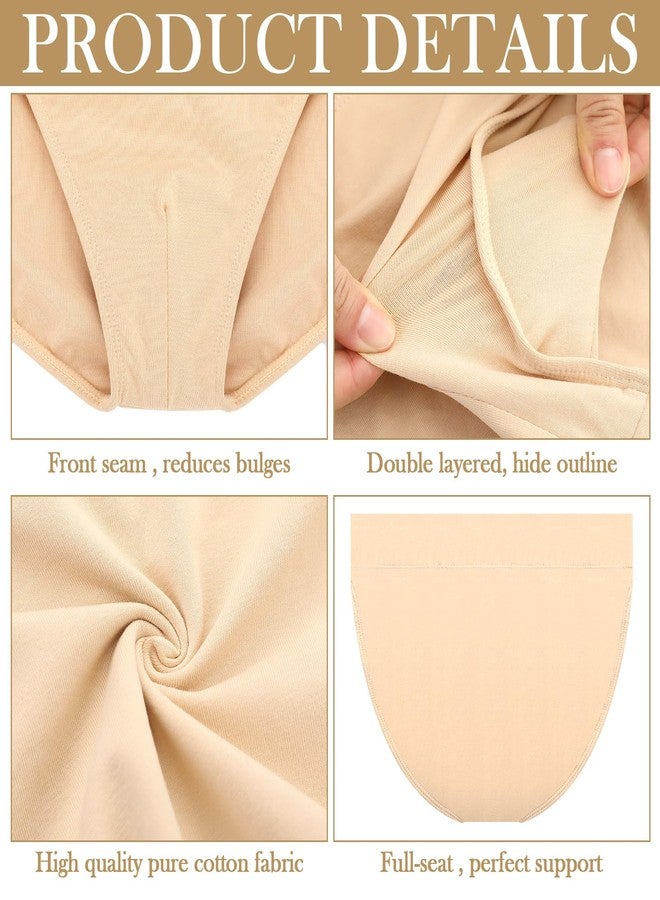 Bunnycool 2 Pcs Men's Full Seat Dance Belt Elastic Dance Underwear for Men Brief for Male Ballet Cosplay(Medium) - Image 3