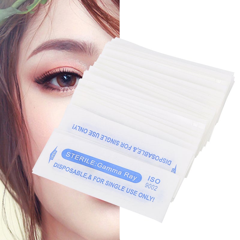 50pcs Eyebrow Microblading Needles Blade Fine Tattooing Permanent Makeup Blades 0.18mm(U16‑pin ) - Image 2