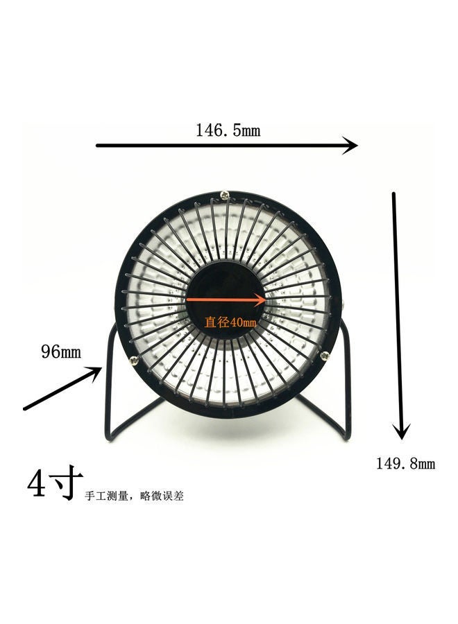 NIBEMINENT Household Electric Heater 908 Black  - Image 2