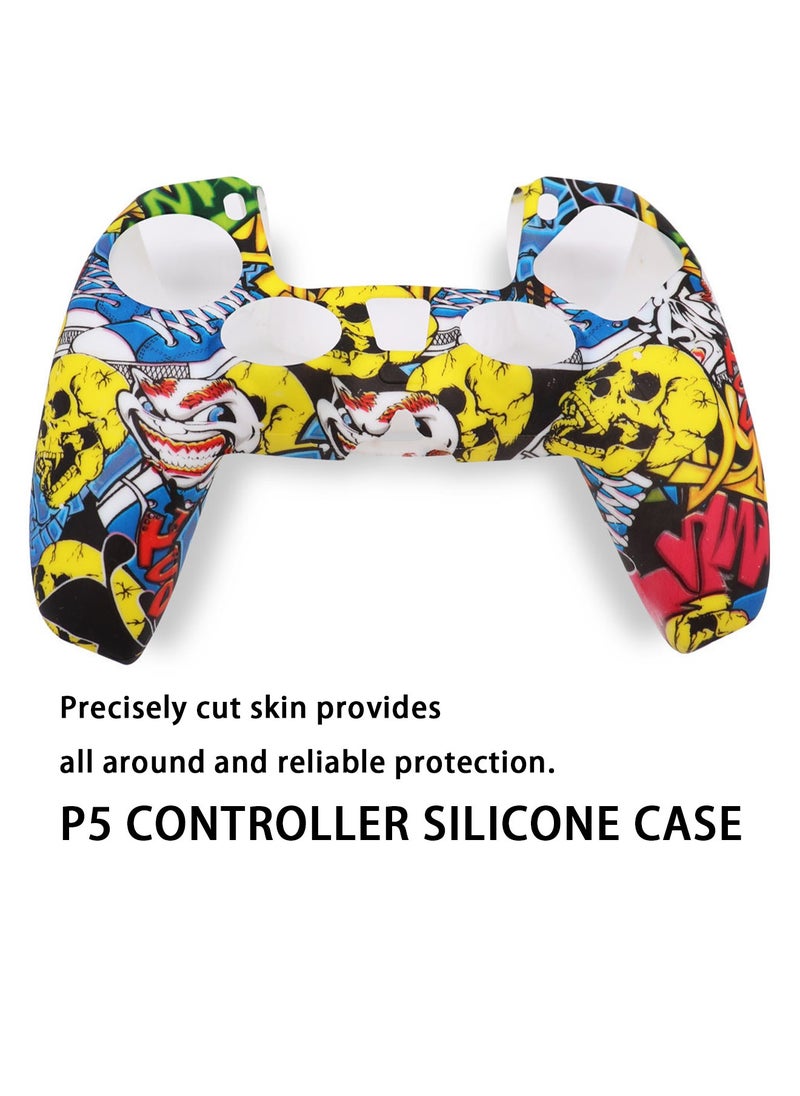 X-level - Silicone Shell Accessories For Sony 5 PS5 Wireless Controller Handles With  Ergonomic Soft Ultra-Thin Silicone Protective Cover Gamepad Casefor Playstation 5 DualSense Wireless Controller - Image 1