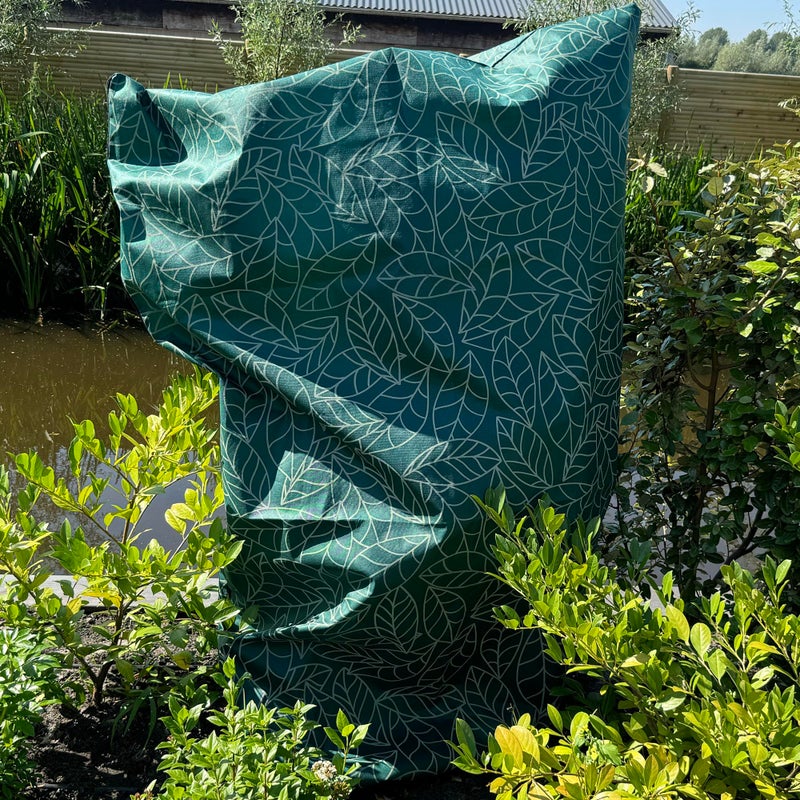 UB-STORE Plant Covers Freeze Protection 59"x91" in 2 Pack | Green Winter Frost Blankets for Outdoor Plants | Reusable Garden Cover Bags with Zipper Drawstring | Cold Weather Shrub Protection Cloth - Image 1