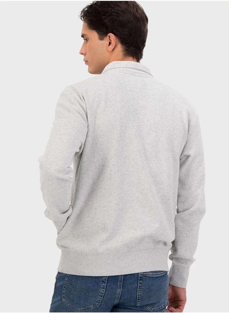 American Eagle Essential Half Zip Sweatshirt