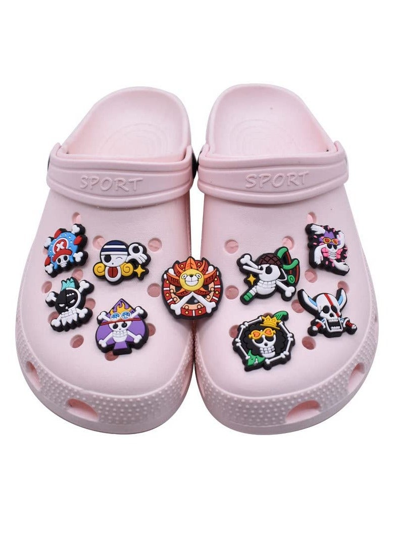 Croc Charms, Jibbitz, Anime One Piece lovely Croc Accessories, Wristband Bracelet Girls Boys Party Favors Birthday Gifts, Nurse Shoes Decorations for Adults Women Men - Image 5