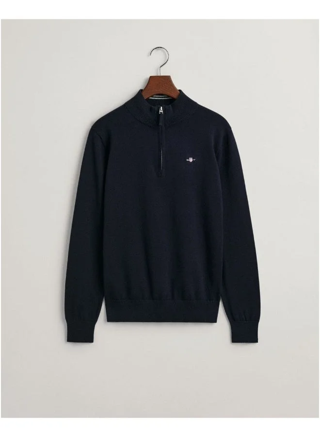 GANT  Gant Shield Cotton Half Zip  | Best Price UAE