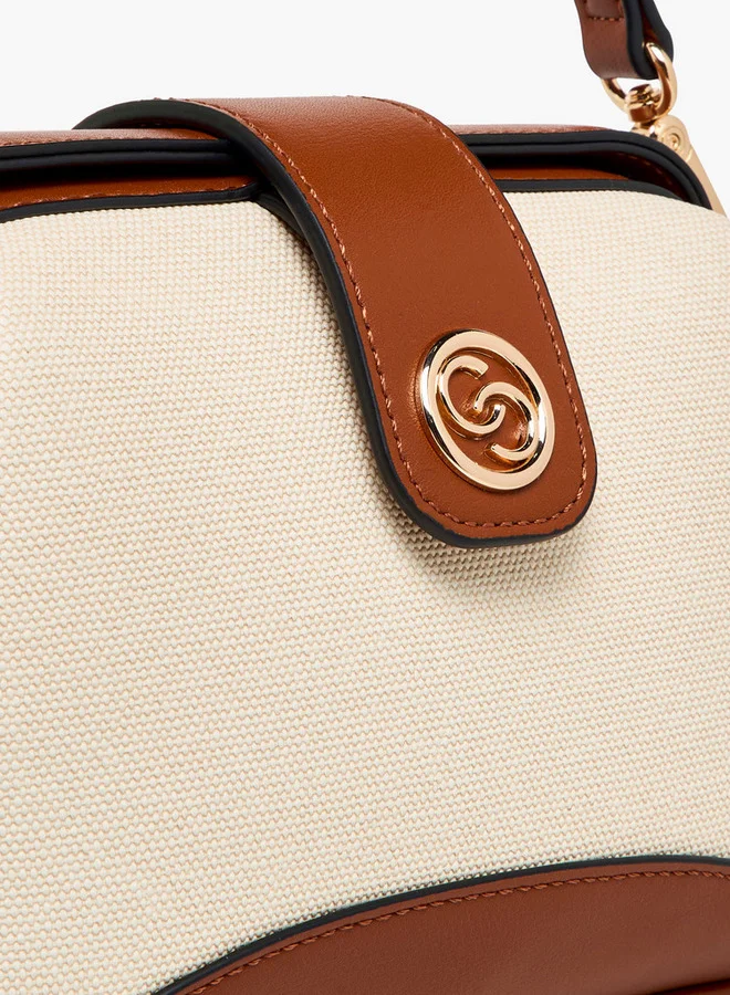 Celeste Colourblock Crossbody Bag with Adjustable Strap