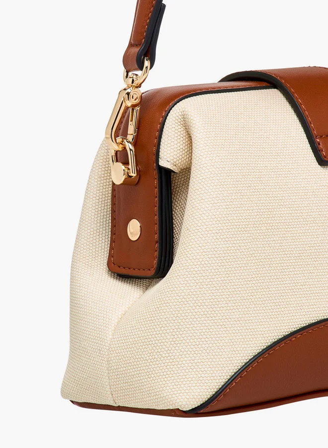 Celeste Colourblock Crossbody Bag with Adjustable Strap