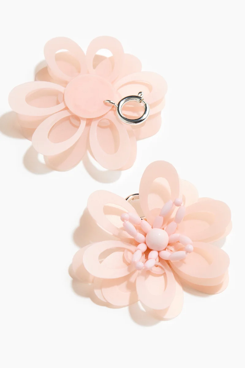 H&M  2-pack flower shoe charms for Women | Best Price UAE