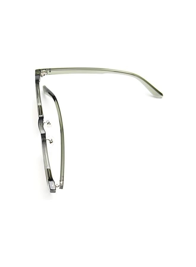 بروماس نظارات شمسية مستقطبة TR90 للنساء والرجال مربعة مضلعة كلاسيكية كلاسيكية بإطار سميك نظارات بتصميم علامة تجارية فاخرة - Image 4