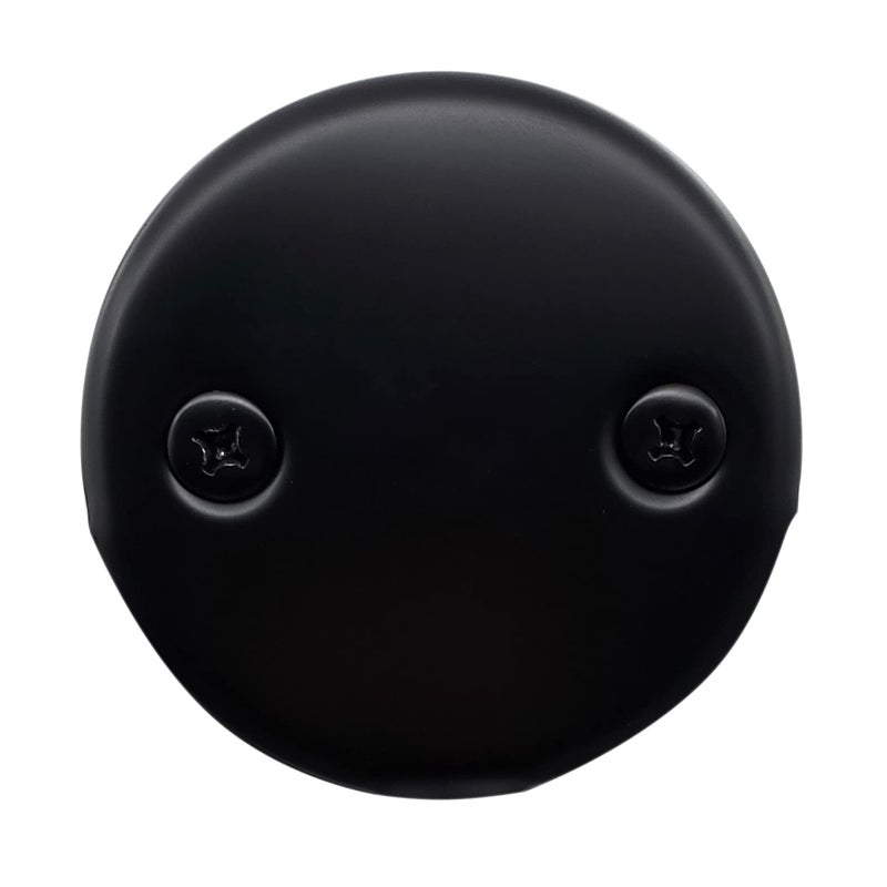 Westbrass 593244-62 White 1-1/2" Tubular Tip Toe Bath Waste Drain Kit, Matte Black, 1 Pack - Image 4