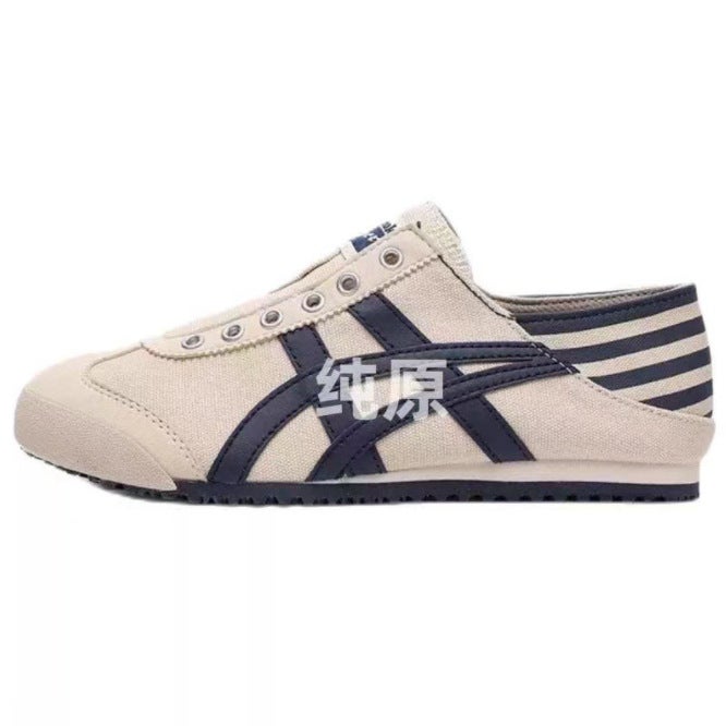 Putian Shoes Onitsuka Tiger Tiger Slip-On Casual Cowhide Sneakers For Men And Women Moral Training Shoes Sports Shoes Low Top - Image 1