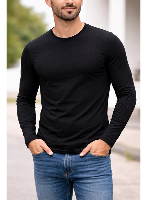 تيشيرت رجالي قطن كم طويل