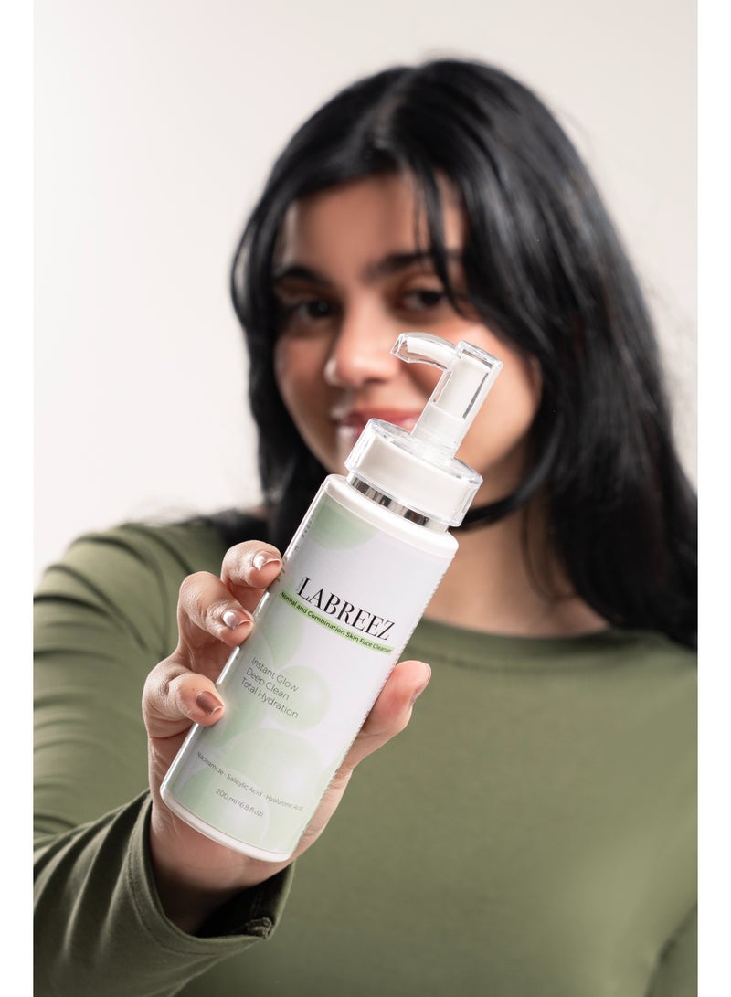 LABREEZ Normal & Combination Skin Facial Cleanser - Image 4