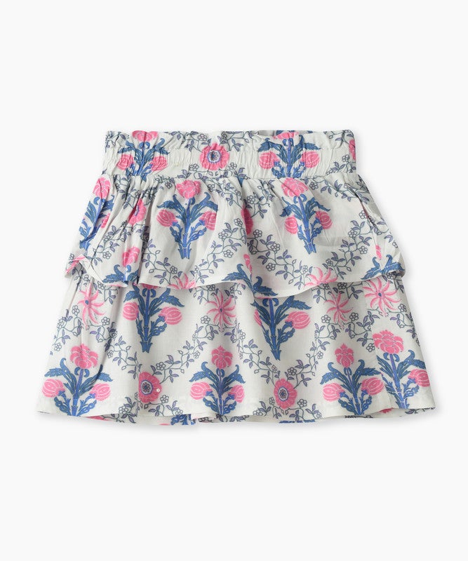 JELLIENE BEAUTIFULLY CRAFTED FLORAL PRINT SKIRT. - Image 2