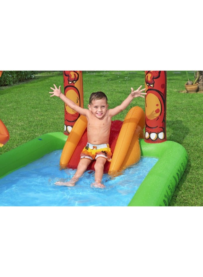 Bestway Jurassic Splash Play Center, 2.41m x 1.40m x 1.37m - Image 1