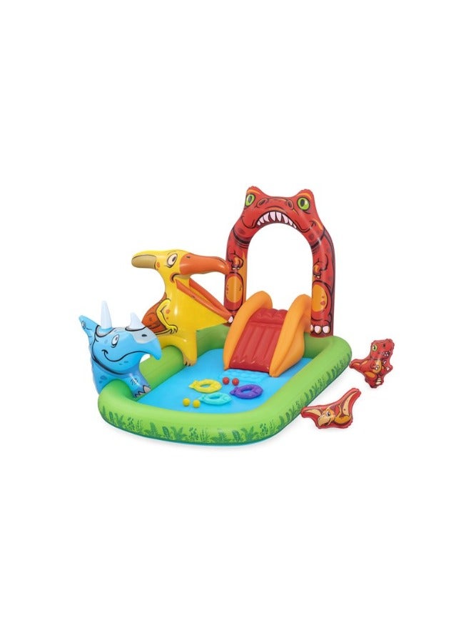 Bestway Jurassic Splash Play Center, 2.41m x 1.40m x 1.37m - Image 5
