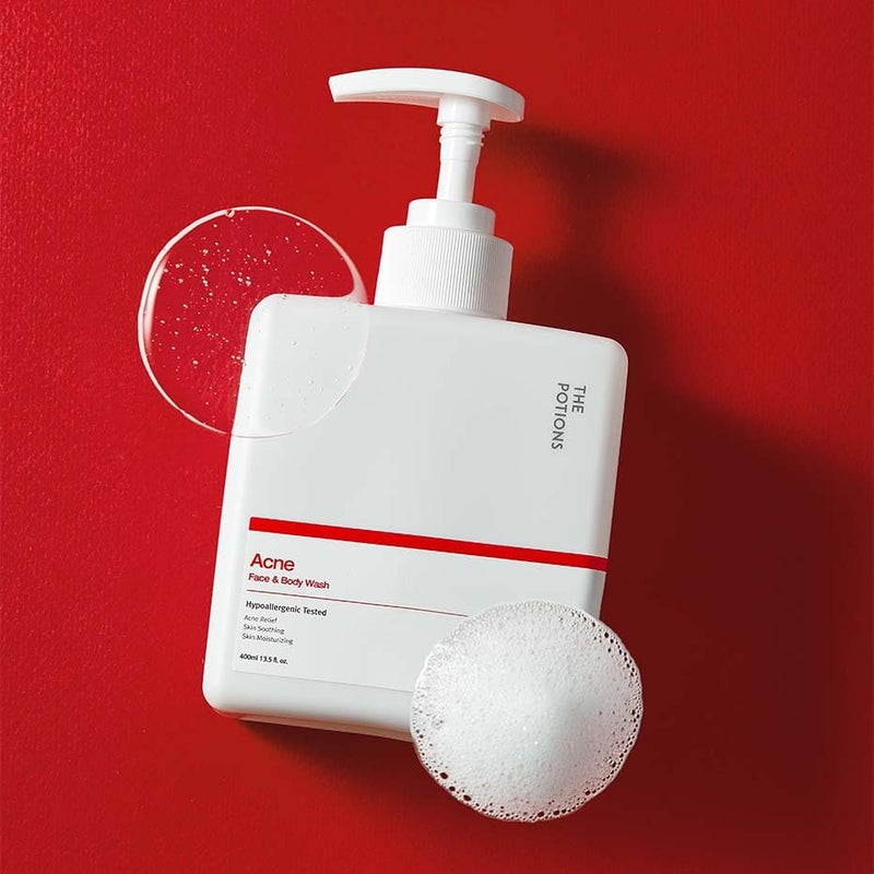 The Potions Acne Face & Body Wash - Image 2