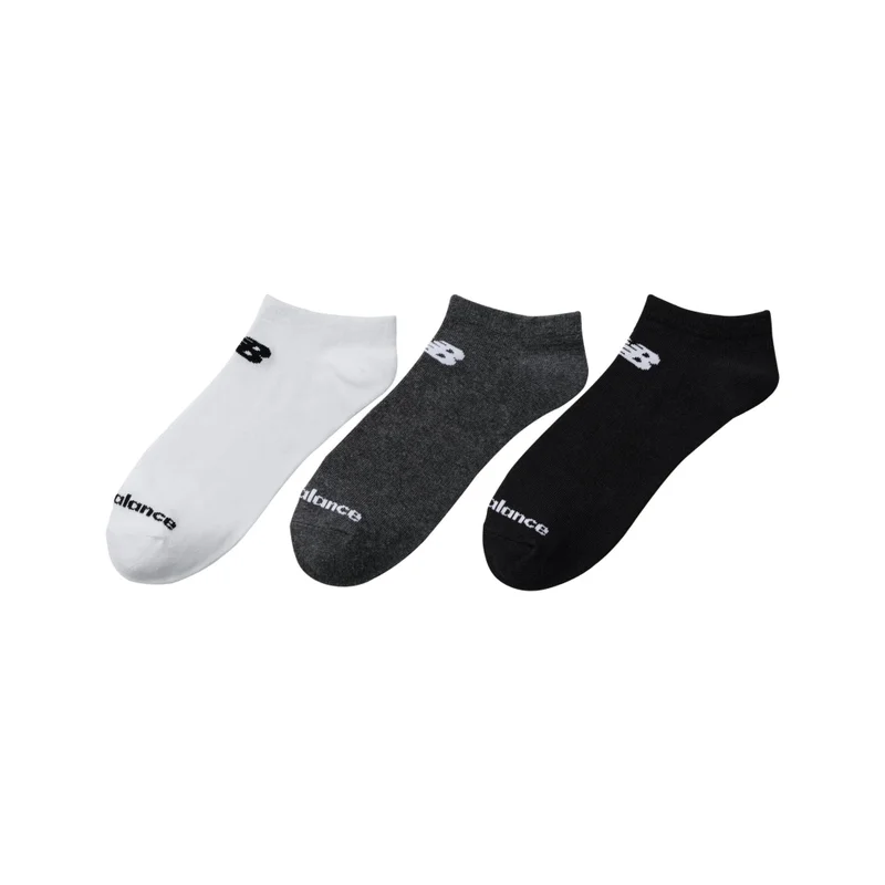 New Balance White Lightweight No Show Socks 3 Pack  | Best Price UAE