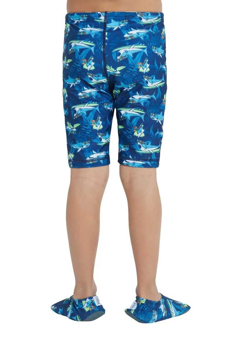 COEGA SUNWEAR COEGA Boys Kids Swim Jammers - Navy Sharks