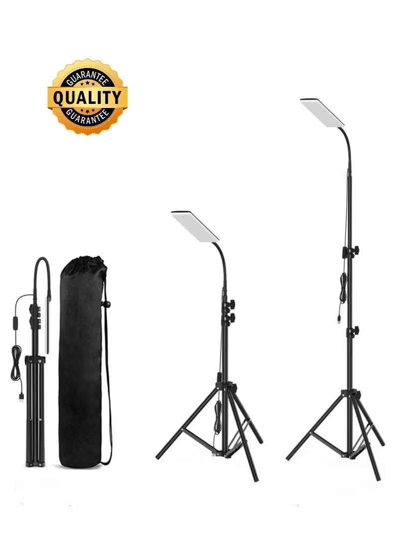 2025 Upgraded Multi-function LED Camping Light 1680 Lumens High Brightness | 1.7m Flexible Metal Hose Tripod | USB/Power Bank Compatible | For Camping/Gardening/Fishing/Emergency