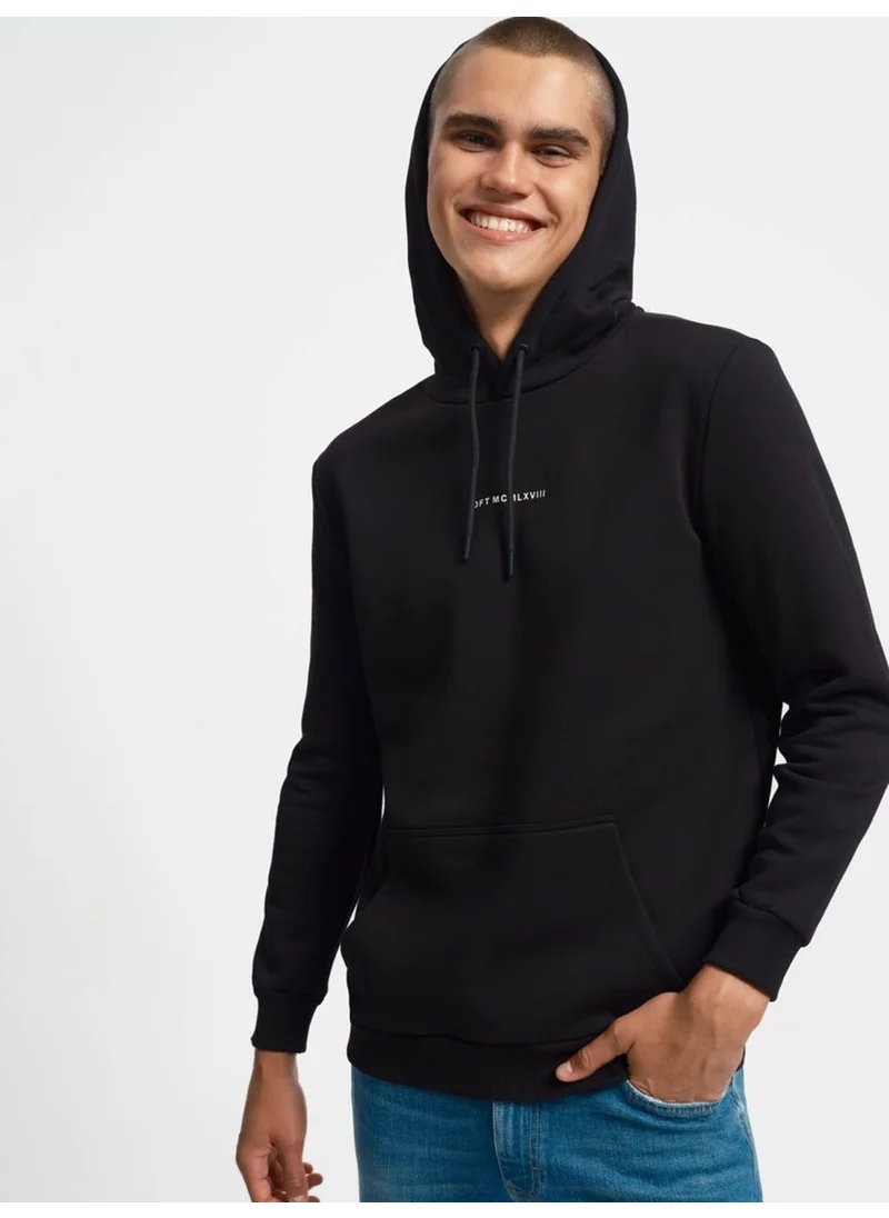 LOFT Men's Sweatshirt Black LF2034269