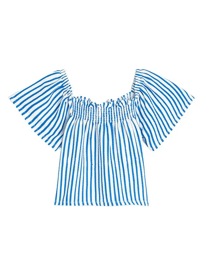 كوتون Striped Blouse
