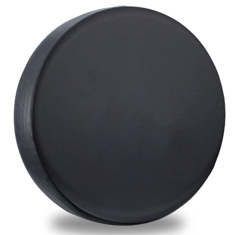 Spare Tire Cover 14 In Black Thick PVC Leather Full Weather Protection - Universal Fit Tool-Free Installation Spare Wheel Cover for Auto Trailer Caravan Off-Road Adventure - Image 4