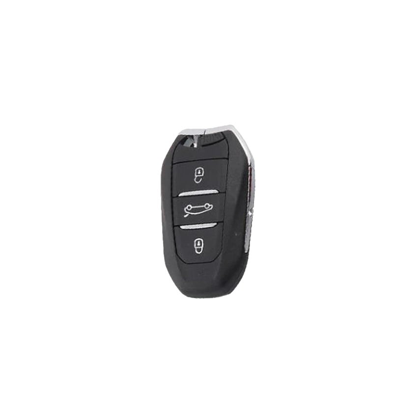 Smart Remote Key Cover Keyring Compatible For Peugeot 2008 In E Orange Color - Image 4