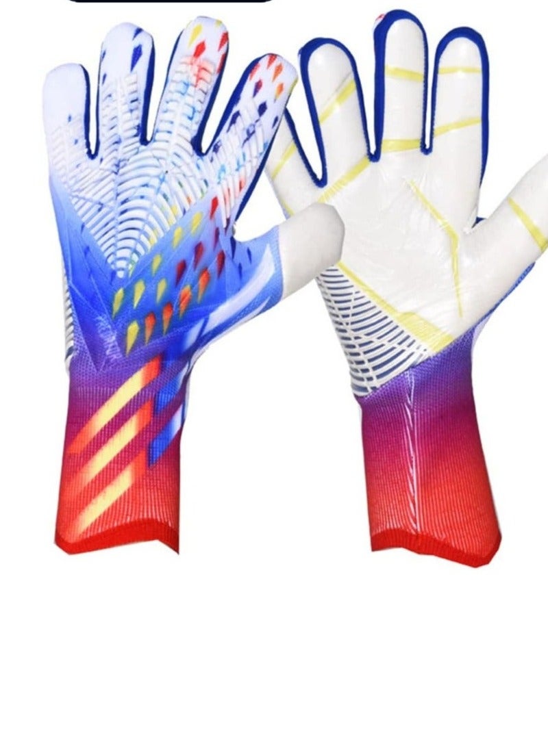 Generic Goalkeeper Gloves Youth Football Gloves, Soccer Gloves for Boys, Girls & Junior Keepers Football Gloves for Training and Match, Finger Support,  - Image 1