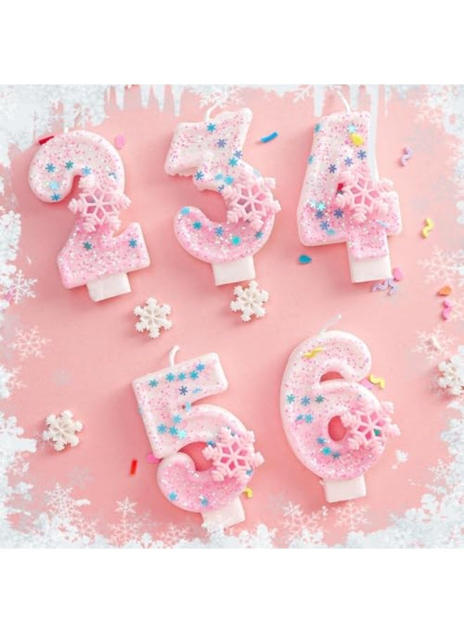 يُسلِّم شموع عيد ميلاد على شكل أرقام، شموع عيد ميلاد على شكل ندفة ثلج، زينة فاخرة للكيك، مثالية لحفلات أعياد الميلاد الشتوية، وحفلات الزفاف، والذكرى السنوية، والتجمعات العائلية، للأطفال والكبار (رقم 3). - Image 5