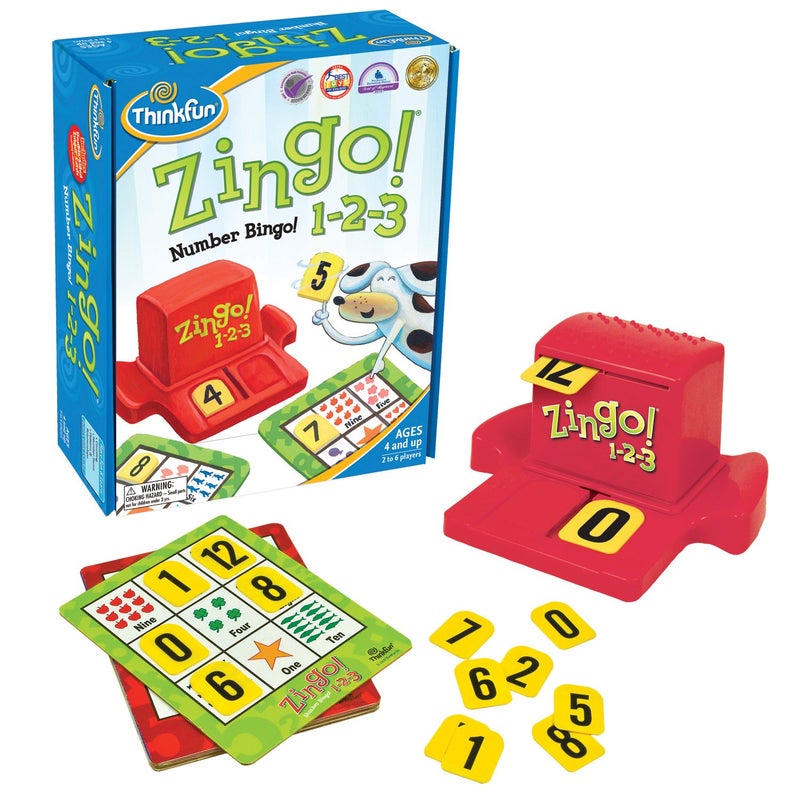 thinkfun Think Fun Zingo 1-2-3 - Image 1