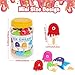 kizh Alphabet Learning Toys Matching Letter ABC Fine Motor Toy DoubleSide Ice Cream Toys Preschool Learning Activities Montessori for Toddler Kids Ages 2 3 4 5 - Image 4