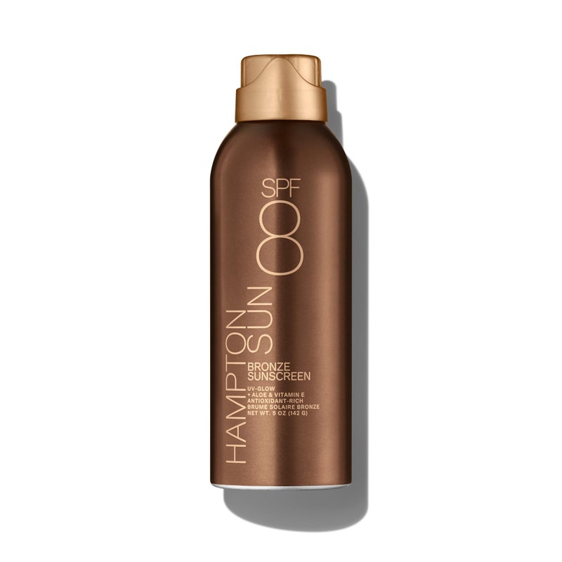 Hampton Sun SPF 8 Bronze Continuous Mist Sunscreen  Sunbathing Enhancer  Touch of Warm Bronze for an Instant Radiant Glow  AntioxidantRich Moisture with Vitamin E  Aloe Vera  OilFree - Image 3