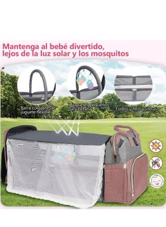 Gonice Diaper Bag Waterproof Backpack Usb Cargo Mosquito Net And Toy  - Image 2