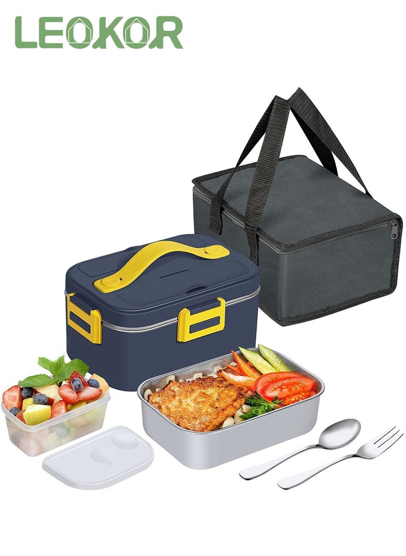 LEOKOR Portable Food Warmer Fast Heating Lunch Box Electric Lunch Box  - Image 1