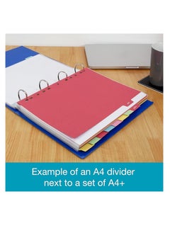 ELBA Elba A4 10 Part Extra Wide Card Divider  - Image 4