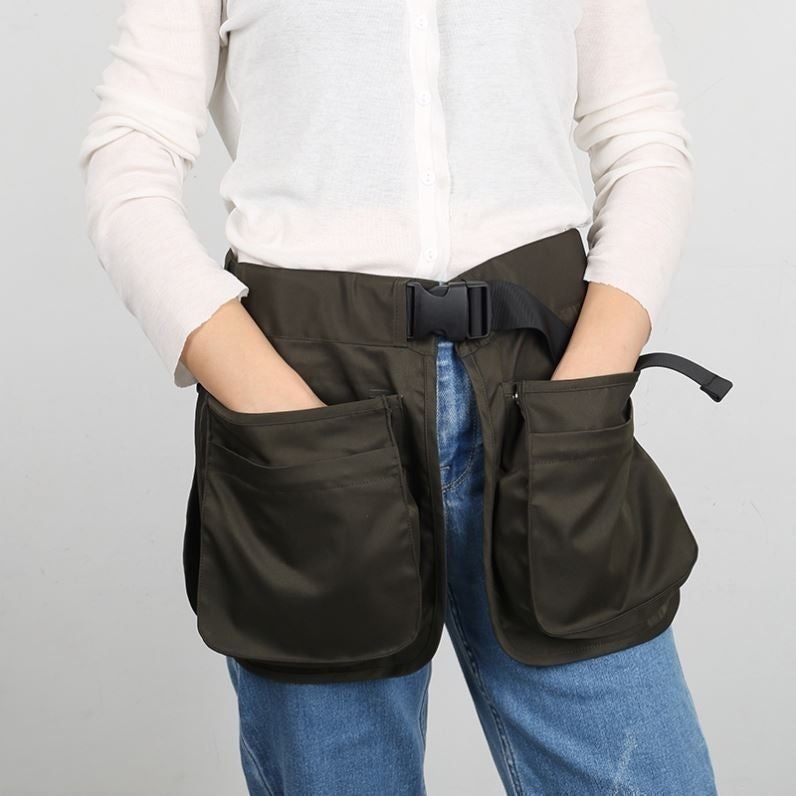 Arrival All-Match Multi-Pocket Zipper Multi-Function Running Spice Girl Waist Bag Women'S Western Style Internet Celebrating Tiktok Big Pocket - Image 3