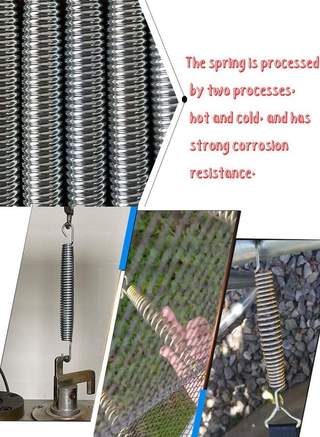 Yoblink Trampoline Springs,Trampoline Springs Heavy Duty Stainless Steel 5.5 inches Trampoline Replacement Springs 5PCS - Image 4