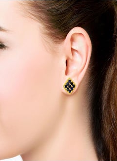 Malabar Gold and Diamonds 22 Carat 916 Purity Precia Gemstone Earrings PNAFNC064ER1Y  - Image 3