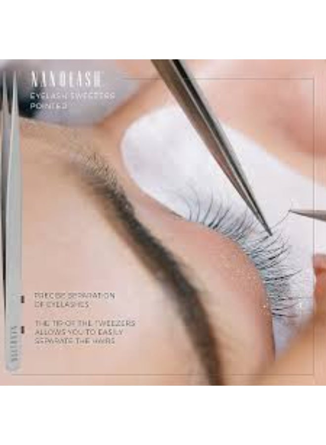 Nanolash Eyelash Tweezer Pointed - Image 2