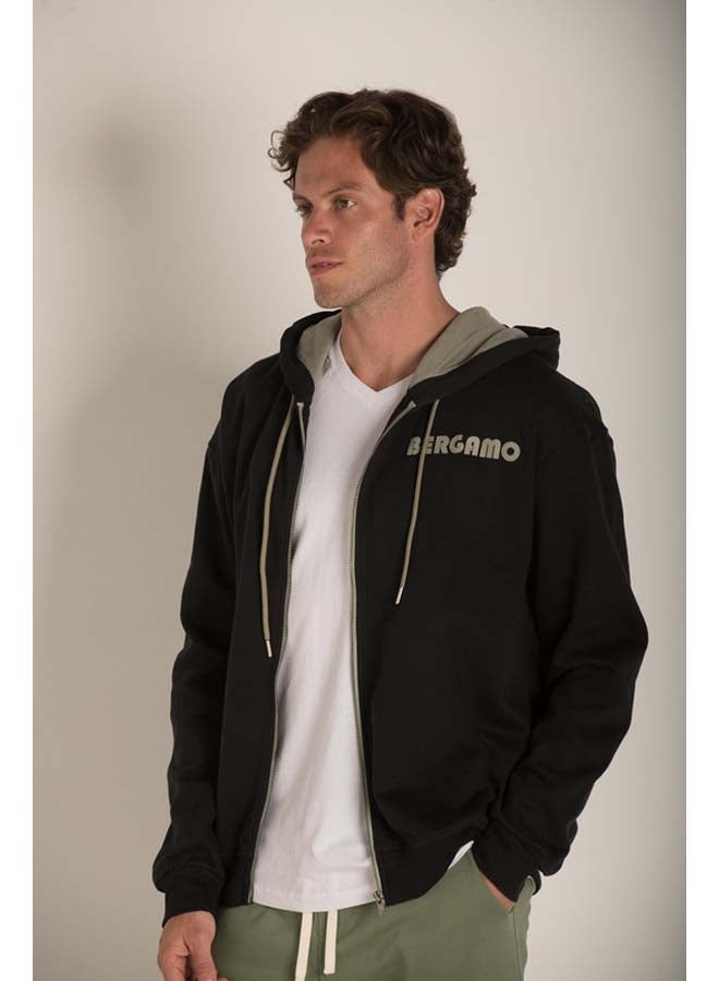 Marco Bergamo Back & Front Zip Front Hoodie - Image 3