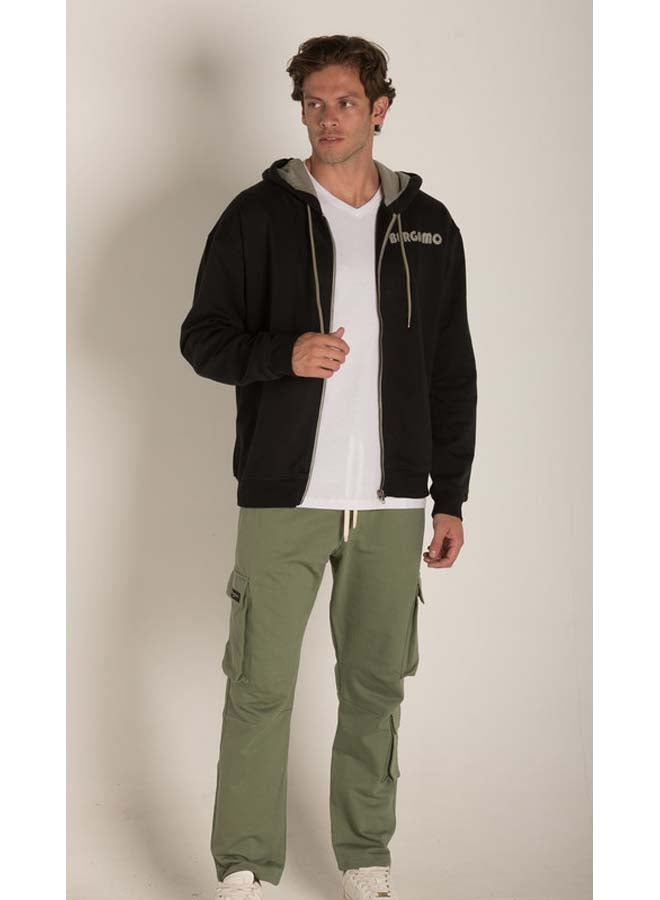 Marco Bergamo Back & Front Zip Front Hoodie - Image 2