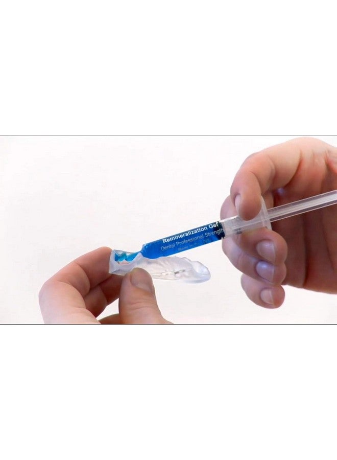 Sparkling White Smiles 4 Syringes Remineralization Gel With 4 Custom Teeth Trays - Strengthens Teeth Enamel - Reduces Teeth Sensitivity - Remineralizes And Desensitizes Teeth - Great For After Teeth Whitening - Image 3